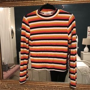 Turtleneck Crop Top Sweater